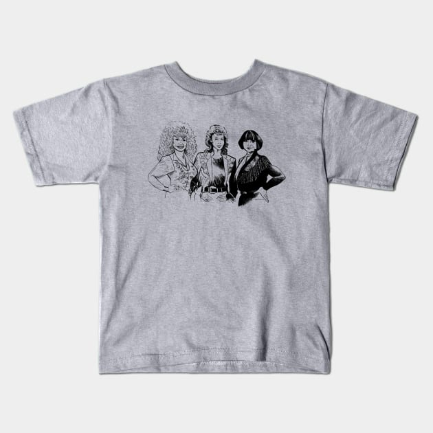 Trio Kids T-Shirt by Penciltucky